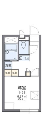 レオパレスシャロームの物件間取画像